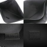 LOUIS VUITTON ルイヴィトン モノグラムレザー ポシェット A4 ブラック/オレンジ M67461 メンズ トリヨンレザー クラッチバッグ Aランク 中古 銀蔵