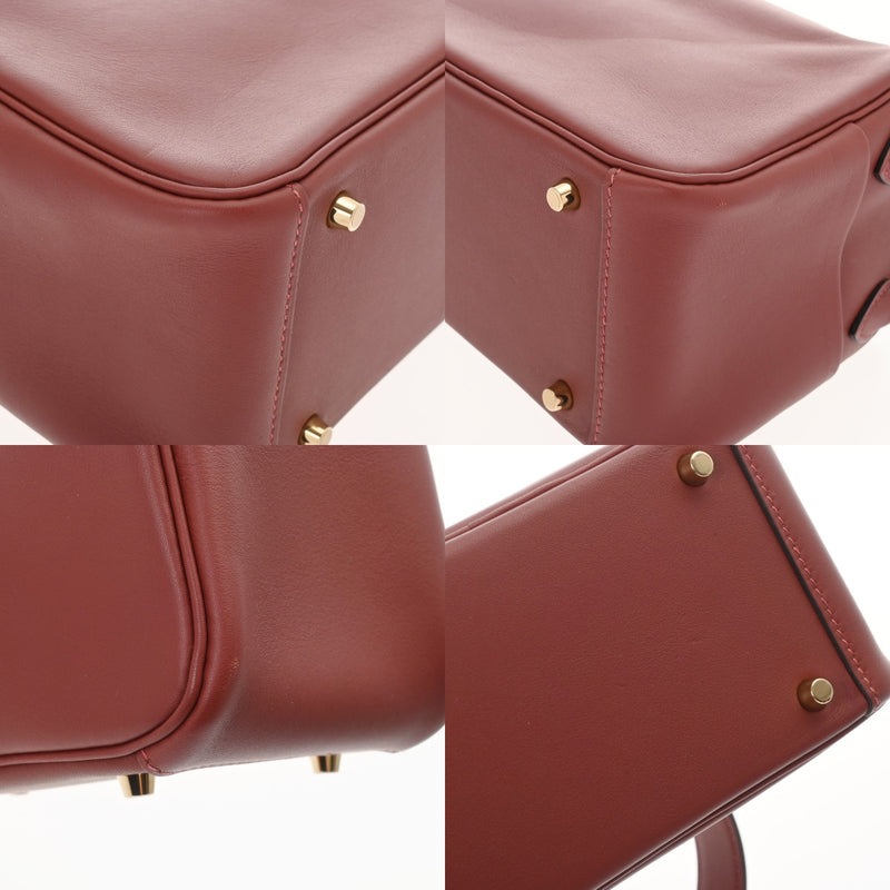 HERMES エルメス リンディ ミニ 2 ルージュアッシュ W刻印(2024年頃) レディース ヴォースイフト ショルダーバッグ 新同 中古 銀蔵