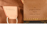 LOUIS VUITTON ルイヴィトン モノグラム モンスリ MM ブラウン M51136 レディース モノグラムキャンバス リュック・デイパック ABランク 中古 銀蔵