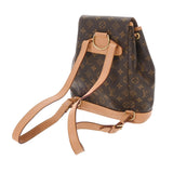 LOUIS VUITTON ルイヴィトン モノグラム モンスリ MM ブラウン M51136 レディース モノグラムキャンバス リュック・デイパック ABランク 中古 銀蔵