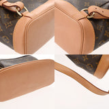 LOUIS VUITTON ルイヴィトン モノグラム モンスリ MM ブラウン M51136 レディース モノグラムキャンバス リュック・デイパック ABランク 中古 銀蔵