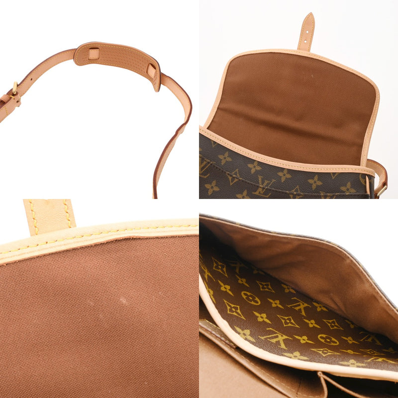 LOUIS VUITTON ルイヴィトン モノグラム ソローニュ ブラウン M42250 レディース モノグラムキャンバス ショルダーバッグ ABランク 中古 銀蔵