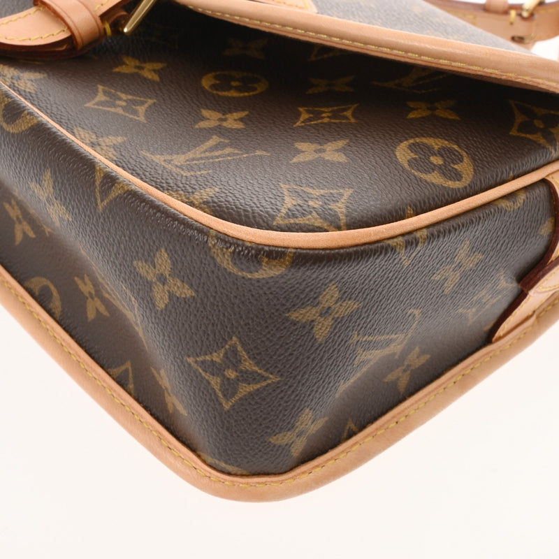LOUIS VUITTON ルイヴィトン モノグラム ソローニュ ブラウン M42250 レディース モノグラムキャンバス ショルダーバッグ ABランク 中古 銀蔵