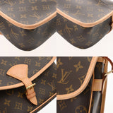 LOUIS VUITTON ルイヴィトン モノグラム ソローニュ ブラウン M42250 レディース モノグラムキャンバス ショルダーバッグ ABランク 中古 銀蔵