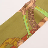 HERMES エルメス ツイリー 旧タグ グリーン レディース シルク100％ スカーフ Aランク 中古 銀蔵