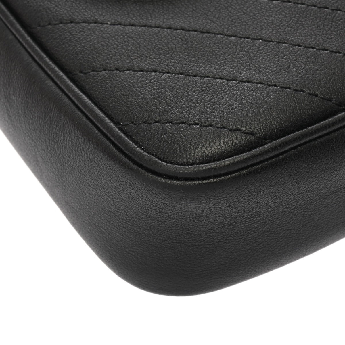 グッチ ブロンディ ミニショルダーバッグ ブラック レディース レザー