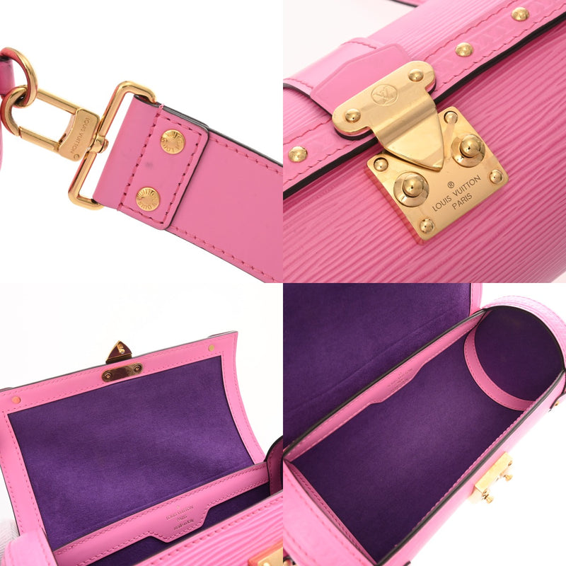 LOUIS VUITTON ルイヴィトン エピ パピヨントランク 2WAY ローズ M58649 レディース レザー ショルダーバッグ Aランク 中古 銀蔵