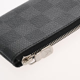 LOUIS VUITTON ルイヴィトン ダミエグラフィット ポシェットクレ ブラック/グレー  N60155 メンズ ダミエキャンバス コインケース 新同 中古 銀蔵