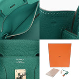 HERMES エルメス バーキン 25 ヴェールヴェロン D刻印(2019年頃) レディース トゴ ハンドバッグ Aランク 中古 銀蔵