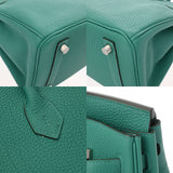 HERMES エルメス バーキン 25 ヴェールヴェロン D刻印(2019年頃) レディース トゴ ハンドバッグ Aランク 中古 銀蔵