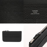 HERMES エルメス ドゴン GM ブラック B刻印(2023年頃) ユニセックス トゴ 長財布 Aランク 中古 銀蔵