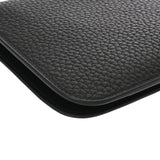 HERMES エルメス ドゴン GM ブラック B刻印(2023年頃) ユニセックス トゴ 長財布 Aランク 中古 銀蔵