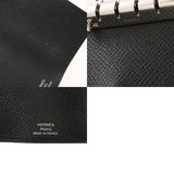 HERMES エルメス ベアン 4連キーケース ブラック シルバー金具 R刻印(2014年頃) ユニセックス ヴォーエプソン キーケース ABランク 中古 銀蔵