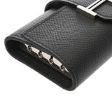 HERMES エルメス ベアン 4連キーケース ブラック シルバー金具 R刻印(2014年頃) ユニセックス ヴォーエプソン キーケース ABランク 中古 銀蔵
