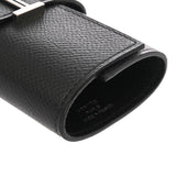 HERMES エルメス ベアン 4連キーケース ブラック シルバー金具 R刻印(2014年頃) ユニセックス ヴォーエプソン キーケース ABランク 中古 銀蔵