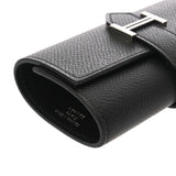 HERMES エルメス ベアン 4連キーケース ブラック シルバー金具 R刻印(2014年頃) ユニセックス ヴォーエプソン キーケース ABランク 中古 銀蔵