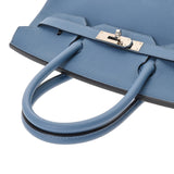 HERMES エルメス バーキン 30 アズール C刻印(2018年頃) レディース トゴ ハンドバッグ Bランク 中古 銀蔵