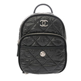 CHANEL シャネル ネージュコレクション バックパック ブラック AS4366 レディース ナイロン リュック・デイパック ABランク 中古 銀蔵