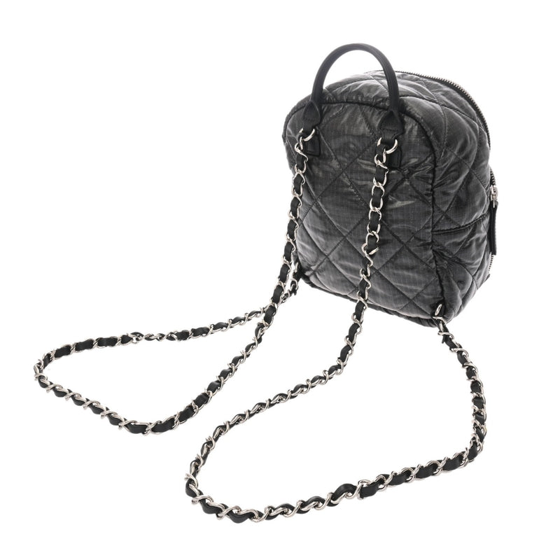 CHANEL シャネル ネージュコレクション バックパック ブラック AS4366 レディース ナイロン リュック・デイパック ABランク 中古 銀蔵