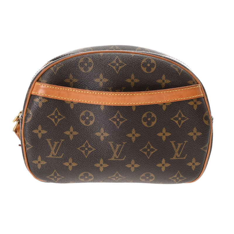 LOUIS VUITTON ルイヴィトン モノグラム ブロワ ブラウン M51221 レディース モノグラムキャンバス ショルダーバッグ Bランク 中古 銀蔵