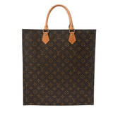 LOUIS VUITTON ルイヴィトン モノグラム サックプラ  ブラウン M51140 ユニセックス モノグラムキャンバス トートバッグ ABランク 中古 銀蔵