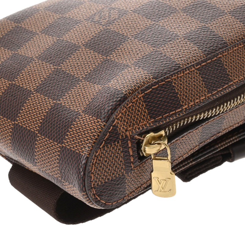 LOUIS VUITTON ルイヴィトン ダミエ ジェロニモス 後期型 ブラウン N51994 ユニセックス ダミエキャンバス ショルダーバッグ ABランク 中古 銀蔵