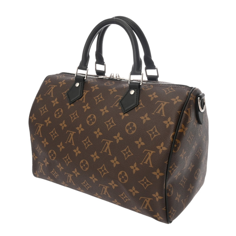 LOUIS VUITTON ルイヴィトン モノグラム スピーディ バンドリエール 30 ソフト 2WAY ブラウン/ブラック M12243 レディース モノグラムキャンバス ハンドバッグ 未使用 銀蔵