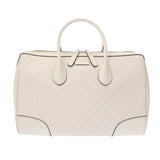 GUCCI グッチ ディアマンテ ミニボストンバッグ アウトレット ホワイト 353394 ユニセックス レザー PVC ボストンバッグ ABランク 中古 銀蔵