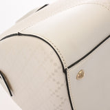 GUCCI グッチ ディアマンテ ミニボストンバッグ アウトレット ホワイト 353394 ユニセックス レザー PVC ボストンバッグ ABランク 中古 銀蔵