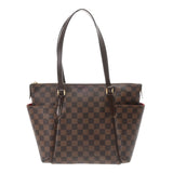LOUIS VUITTON ルイヴィトン ダミエ トータリー PM 新型 ブラウン N41282 レディース ダミエキャンバス トートバッグ ABランク 中古 銀蔵