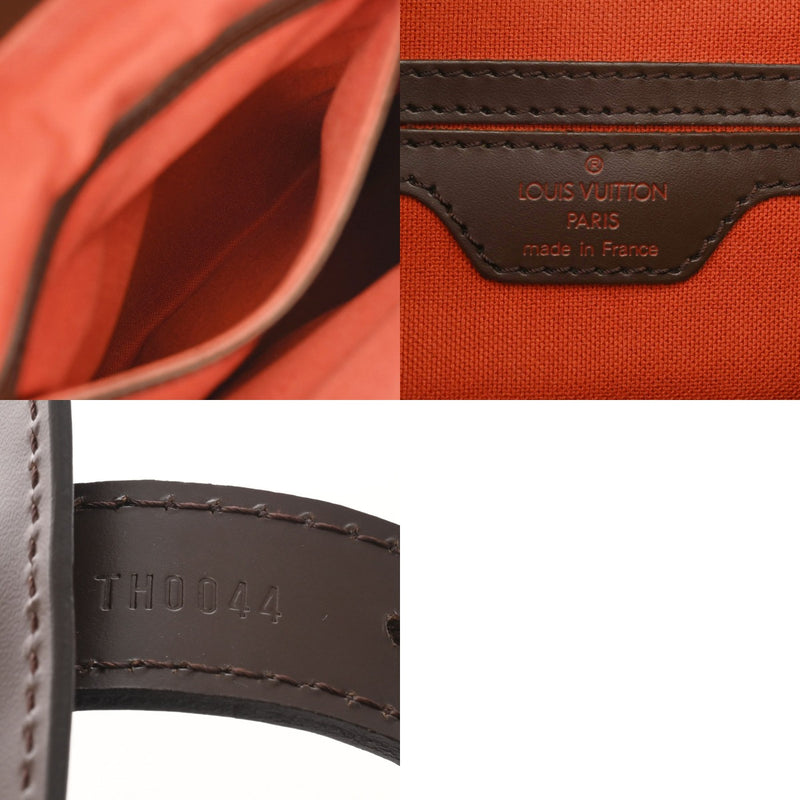 LOUIS VUITTON ルイヴィトン ダミエ ソーホー ブラウン N51132 レディース ダミエキャンバス リュック・デイパック ABランク 中古 銀蔵