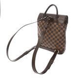 LOUIS VUITTON ルイヴィトン ダミエ ソーホー ブラウン N51132 レディース ダミエキャンバス リュック・デイパック ABランク 中古 銀蔵