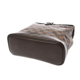 LOUIS VUITTON ルイヴィトン ダミエ ソーホー ブラウン N51132 レディース ダミエキャンバス リュック・デイパック ABランク 中古 銀蔵