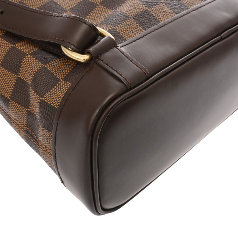 LOUIS VUITTON ルイヴィトン ダミエ ソーホー ブラウン N51132 レディース ダミエキャンバス リュック・デイパック ABランク 中古 銀蔵