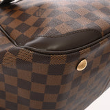 LOUIS VUITTON ルイヴィトン ダミエ ヴェローナ MM エベヌ N41118 レディース ダミエキャンバス ショルダーバッグ Aランク 中古 銀蔵