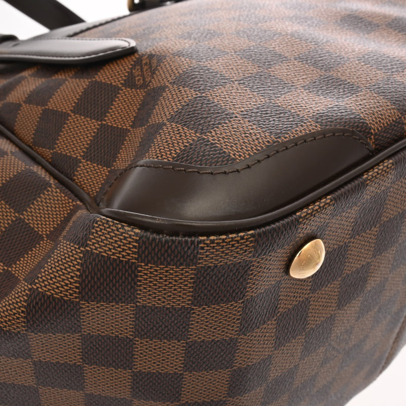 LOUIS VUITTON ルイヴィトン ダミエ ヴェローナ MM エベヌ N41118 レディース ダミエキャンバス ショルダーバッグ Aランク 中古 銀蔵