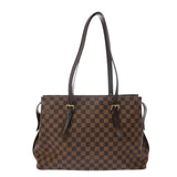 LOUIS VUITTON ルイヴィトン ダミエ チェルシー ブラウン N51119 レディース ダミエキャンバス トートバッグ ABランク 中古 銀蔵