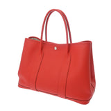 HERMES エルメス ガーデンパーティ PM カプシーヌ X刻印(2016年頃) ユニセックス ヴァッシュカントリー ハンドバッグ ABランク 中古 銀蔵