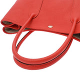 HERMES エルメス ガーデンパーティ PM カプシーヌ X刻印(2016年頃) ユニセックス ヴァッシュカントリー ハンドバッグ ABランク 中古 銀蔵