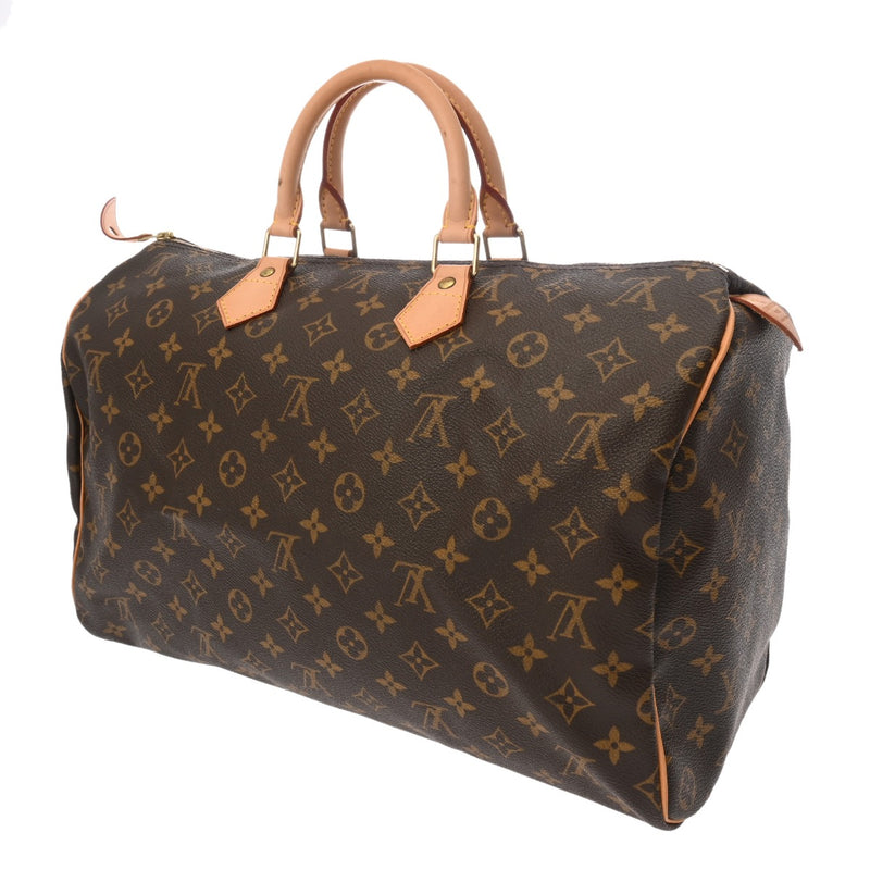 LOUIS VUITTON ルイヴィトン モノグラム スピーディ 40 ブラウン M41522 レディース モノグラムキャンバス ハンドバッグ ABランク 中古 銀蔵