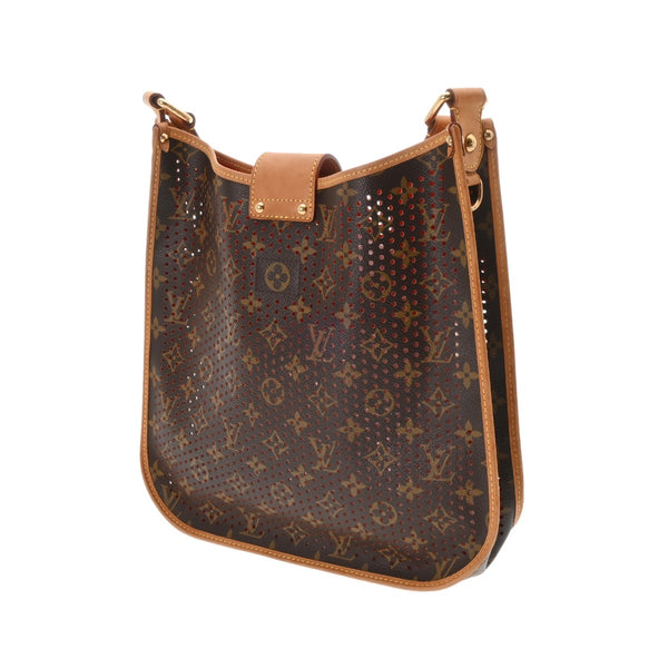 LOUIS VUITTON ルイヴィトン モノグラムペルフォ ミュゼット オランジュ M95174 ユニセックス モノグラムペルフォ ショルダーバッグ Bランク 中古 銀蔵