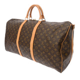LOUIS VUITTON ルイヴィトン モノグラム キーポル バンドリエール 60 ブラウン M41412 ユニセックス モノグラムキャンバス ボストンバッグ ABランク 中古 銀蔵