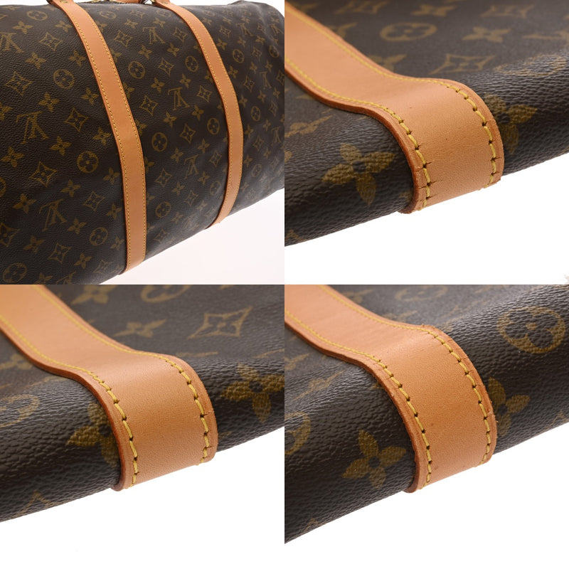 LOUIS VUITTON ルイヴィトン モノグラム キーポル バンドリエール 60 ブラウン M41412 ユニセックス モノグラムキャンバス ボストンバッグ ABランク 中古 銀蔵