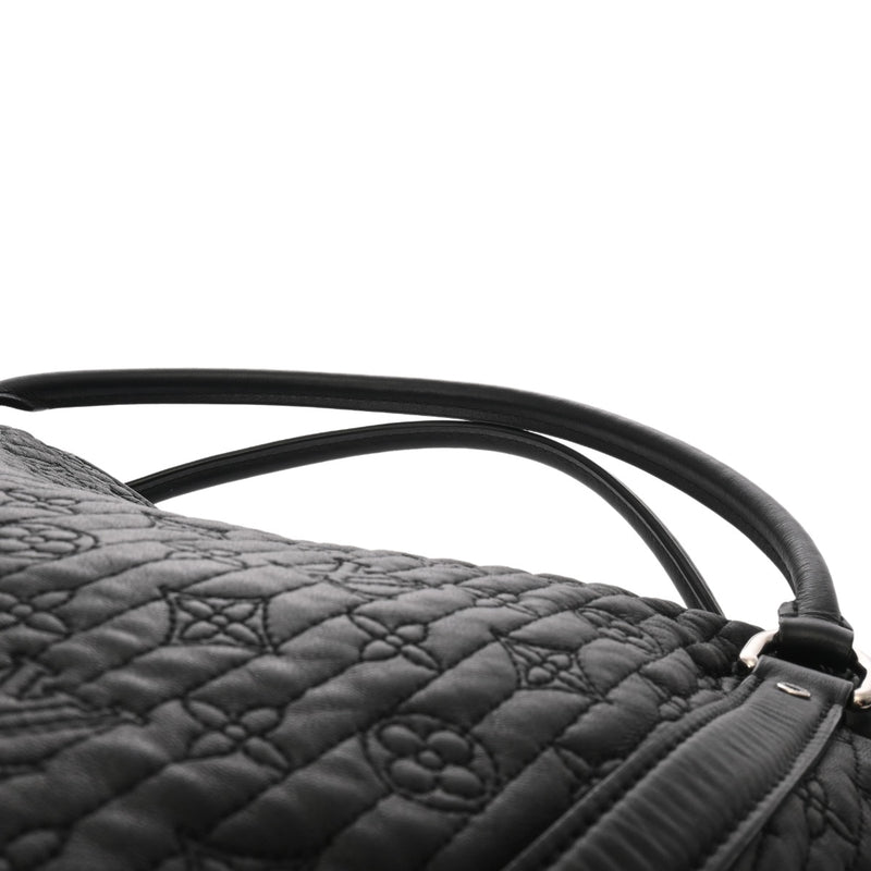 LOUIS VUITTON ルイヴィトン モノグラムアンティア イクシア MM 2WAY  ブラック M94204 レディース レザー ショルダーバッグ Bランク 中古 銀蔵