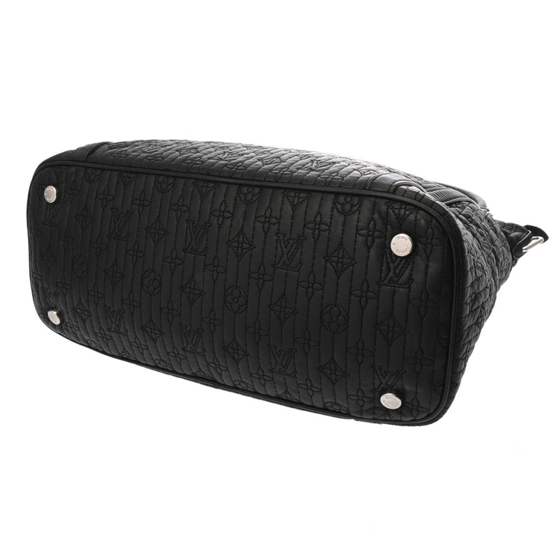 LOUIS VUITTON ルイヴィトン モノグラムアンティア イクシア MM 2WAY  ブラック M94204 レディース レザー ショルダーバッグ Bランク 中古 銀蔵