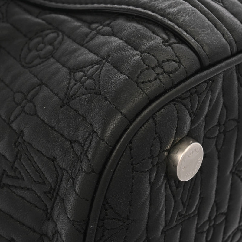 LOUIS VUITTON ルイヴィトン モノグラムアンティア イクシア MM 2WAY  ブラック M94204 レディース レザー ショルダーバッグ Bランク 中古 銀蔵