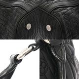 LOUIS VUITTON ルイヴィトン モノグラムアンティア イクシア MM 2WAY  ブラック M94204 レディース レザー ショルダーバッグ Bランク 中古 銀蔵