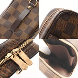 LOUIS VUITTON ルイヴィトン ダミエ エテュイオカピ PM ブラウン N61738 ユニセックス ダミエキャンバス ポーチ ABランク 中古 銀蔵