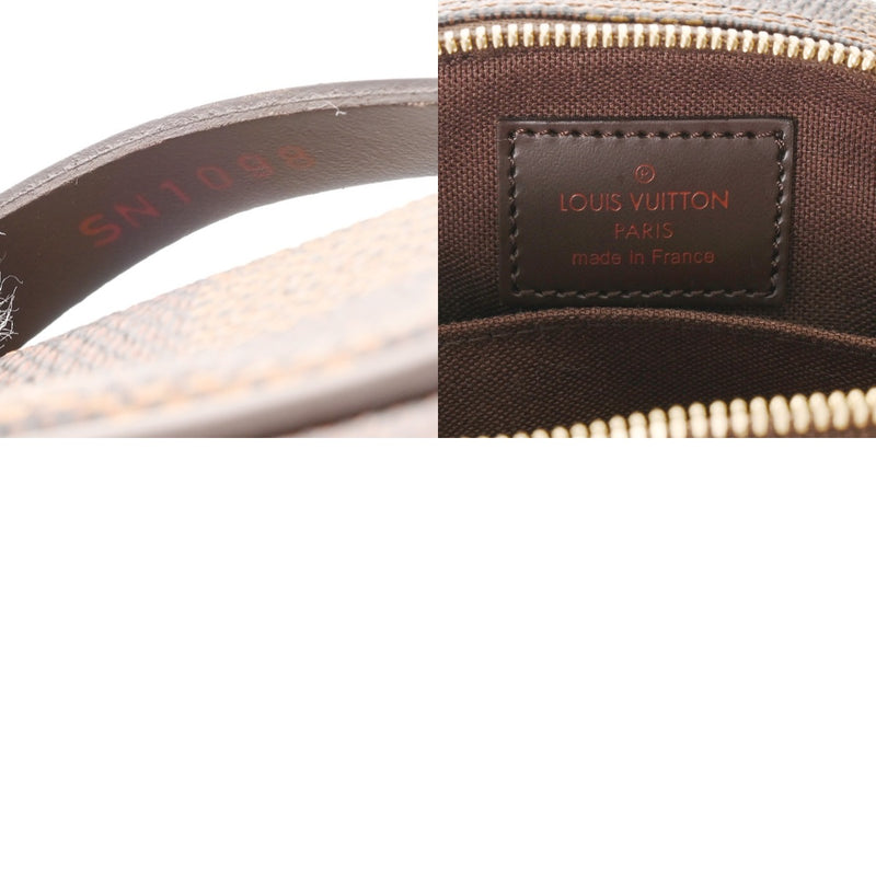 LOUIS VUITTON ルイヴィトン ダミエ エテュイオカピ PM ブラウン N61738 ユニセックス ダミエキャンバス ポーチ ABランク 中古 銀蔵