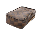 LOUIS VUITTON ルイヴィトン ダミエ エテュイオカピ PM ブラウン N61738 ユニセックス ダミエキャンバス ポーチ ABランク 中古 銀蔵